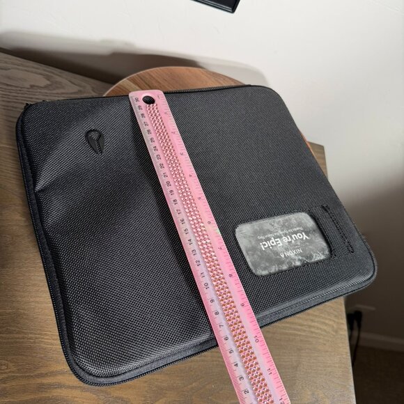 Nixon Watch Travel Organizer Folder Case Black Zippered Storage - Picture 7 of 7